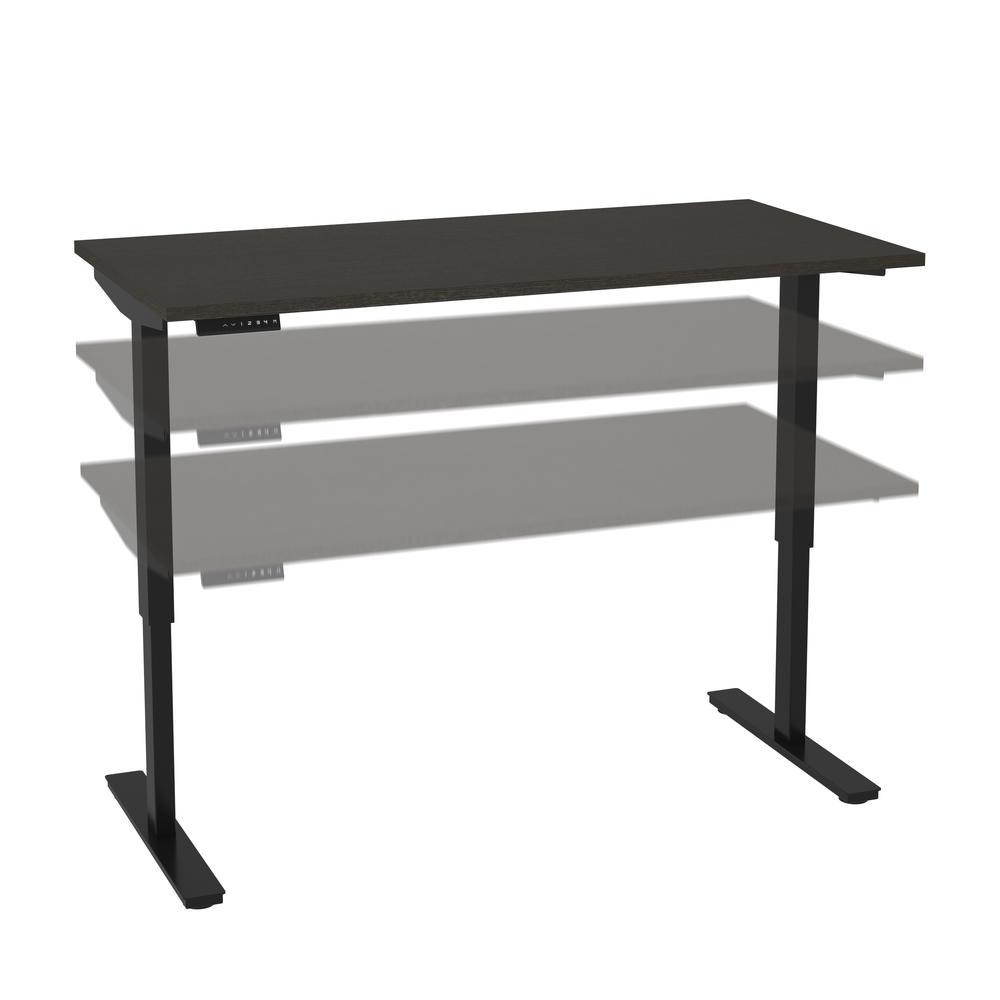 BESTAR Universel 30“ x 60“ Standing desk  in deep grey. Picture 7