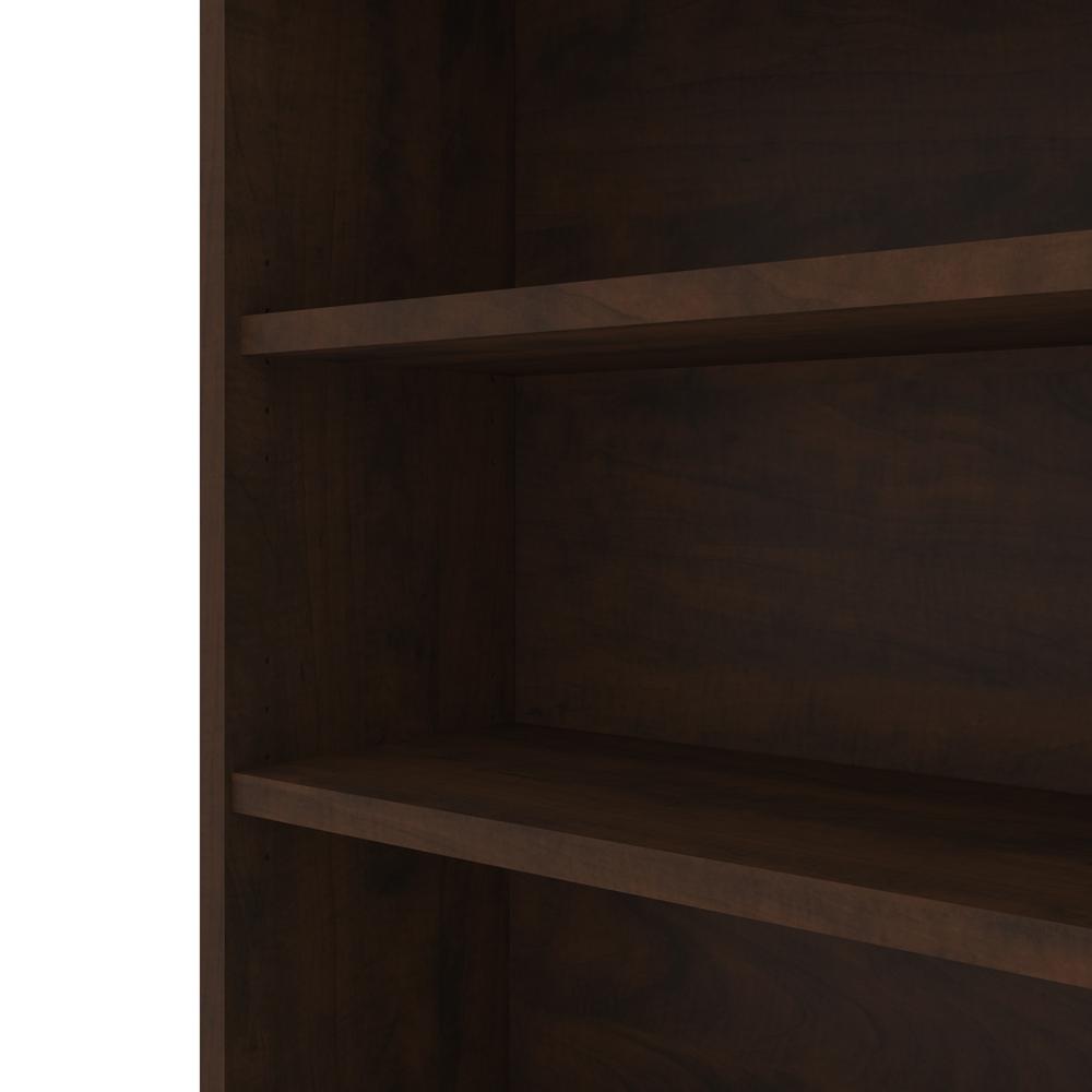 Bestar Universel 36W Bookcase , Chocolate. Picture 6