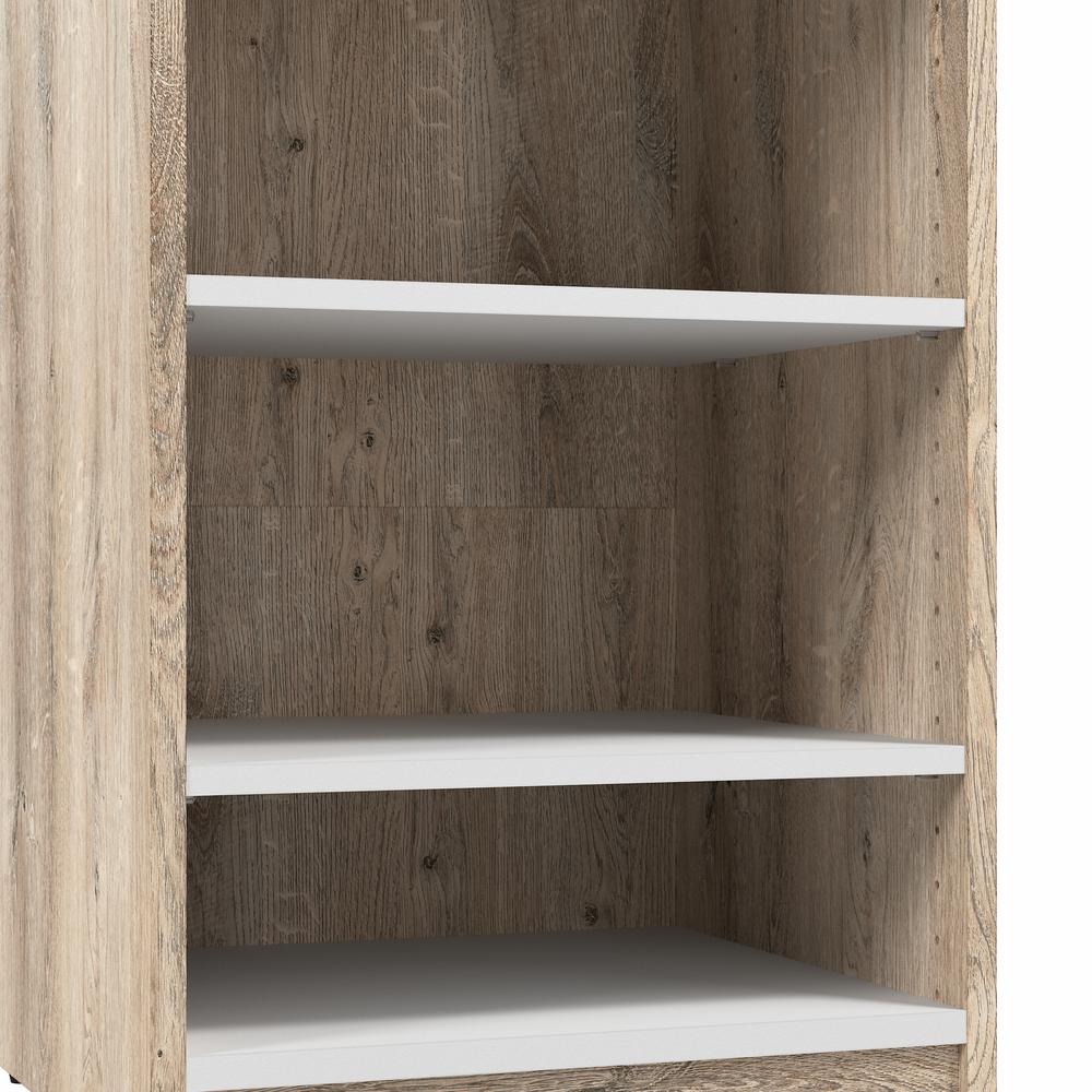 Cielo 20W Floating Shelves for Cielo Storage in Rustic Brown and White. Picture 6