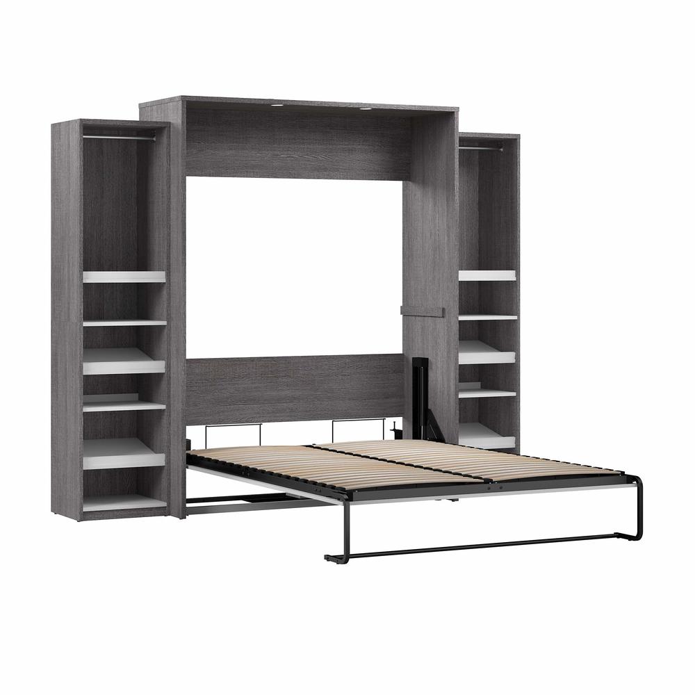 Cielo Queen Murphy Bed with 2 Narrow Closet Organizers (105W). Picture 5