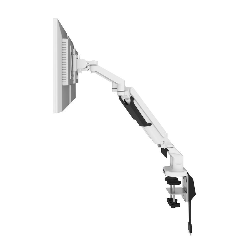 Bestar Universel Dual Monitor Arm for 32-inch Monitors , White. Picture 2