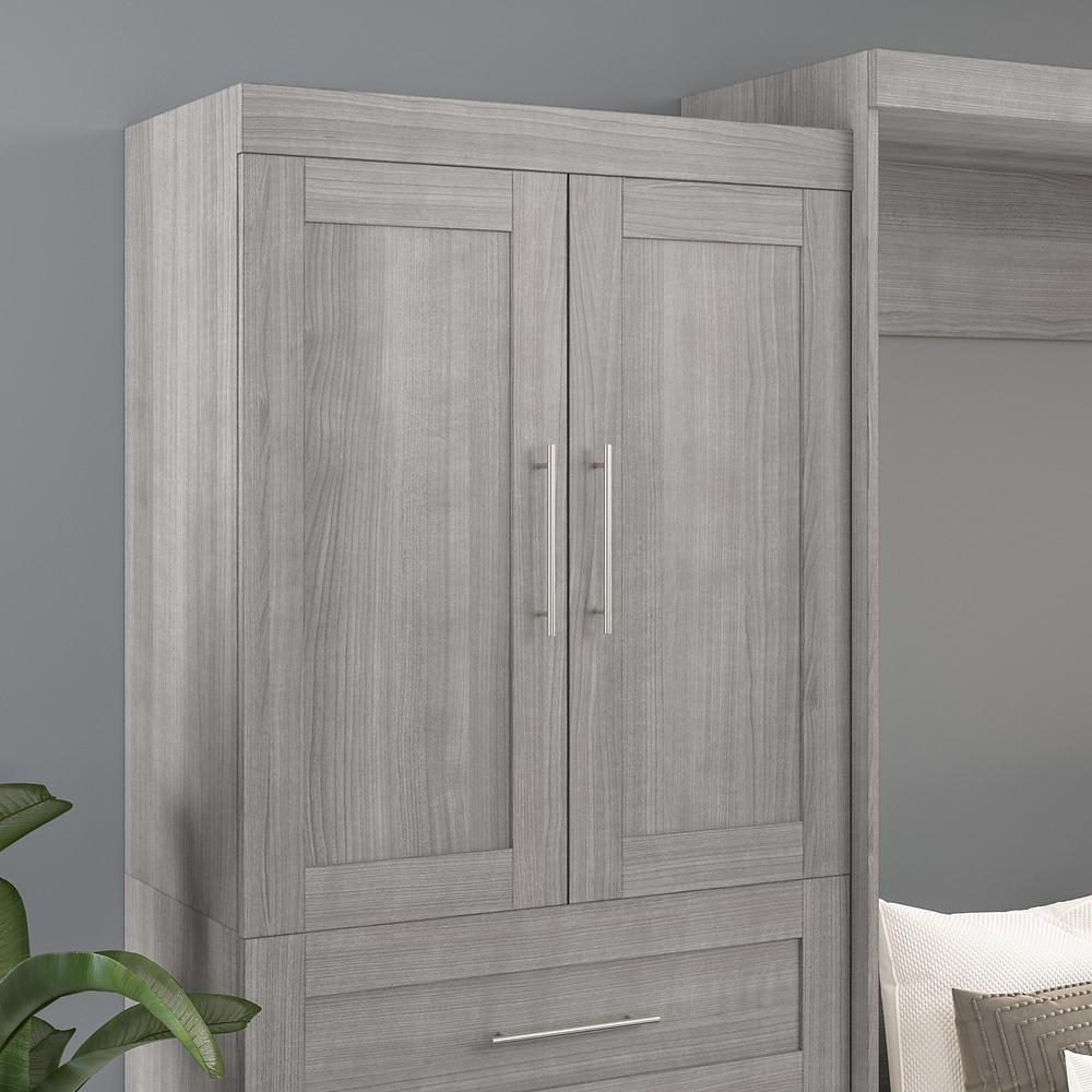 Pur 2 Door Set for Pur 36W Closet Organizer in Platinum Gray. Picture 6