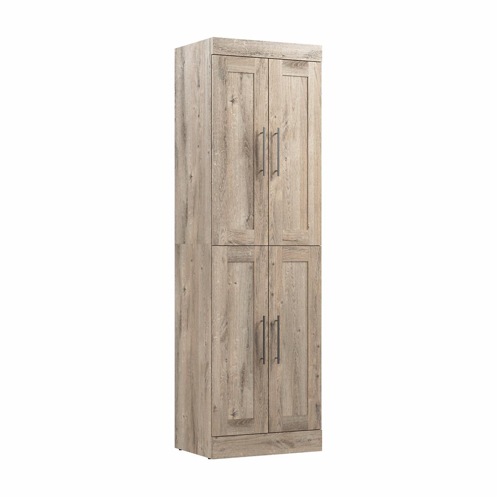 Pur 25W Closet Storage Cabinet in Rustic Brown. Picture 1