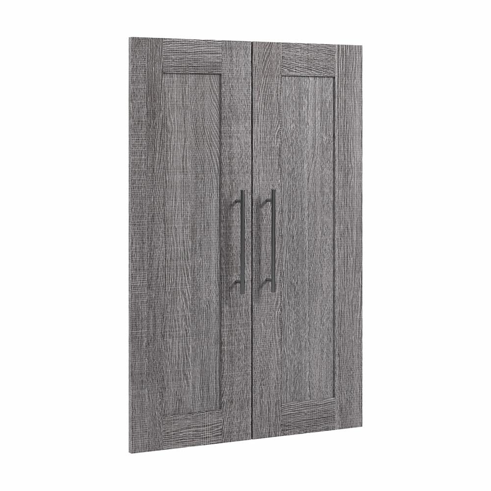 Pur 2 Door Set for Pur 25W Closet Organizer in Bark Gray. Picture 1