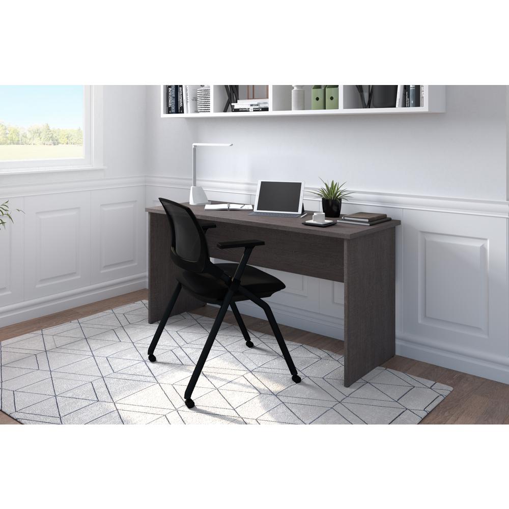 Innova Plus Desk - Bark Gray. Picture 4