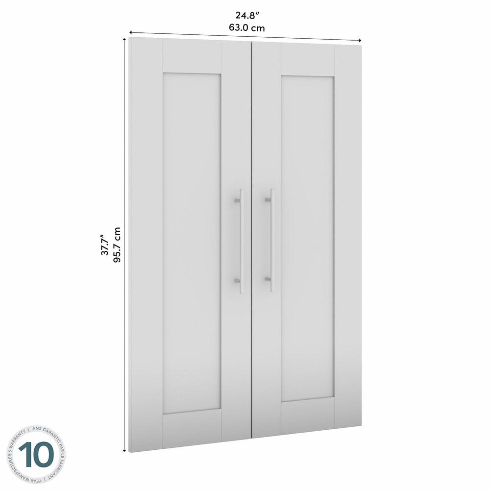 Pur 2 Door Set for Pur 25W Closet Organizer in Bark Gray. Picture 4