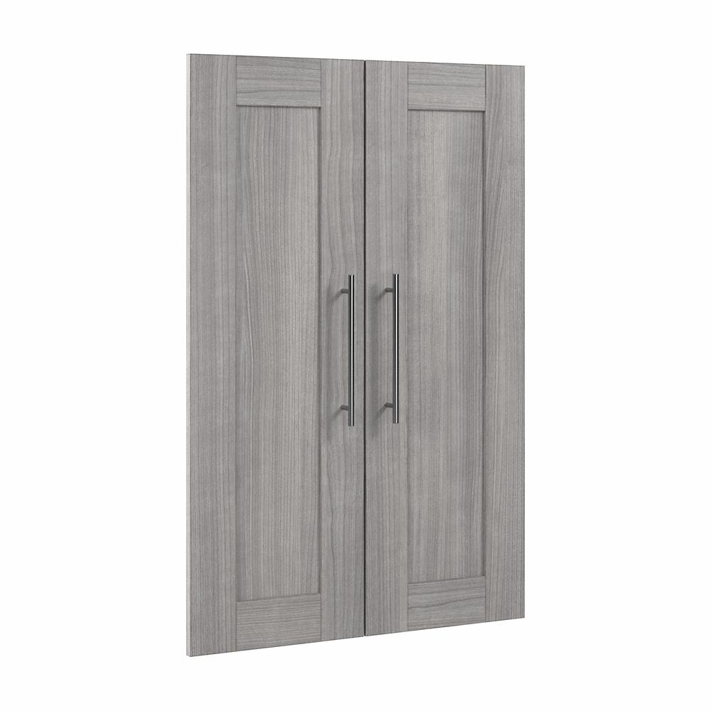 Pur 2 Door Set for Pur 25W Closet Organizer in Platinum Gray. Picture 1