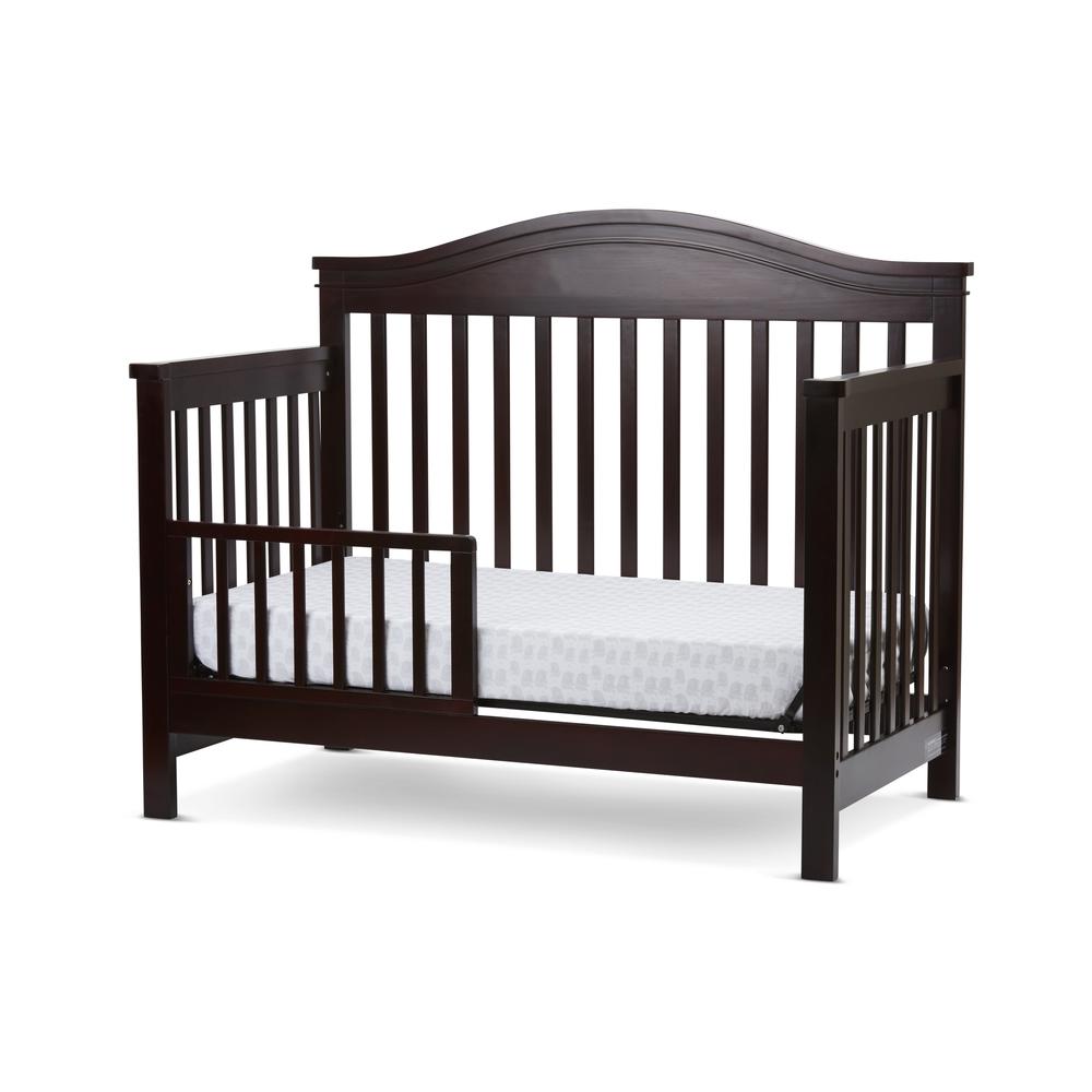 Solano Beach 4 in 1 Convertible Full Sized Wood Crib, Cherry. Picture 2
