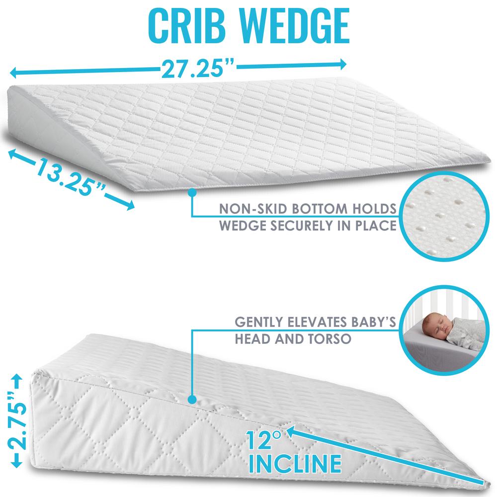 Safe Lift Universal Crib Wedge for Baby Mattress and Sleep. Picture 3