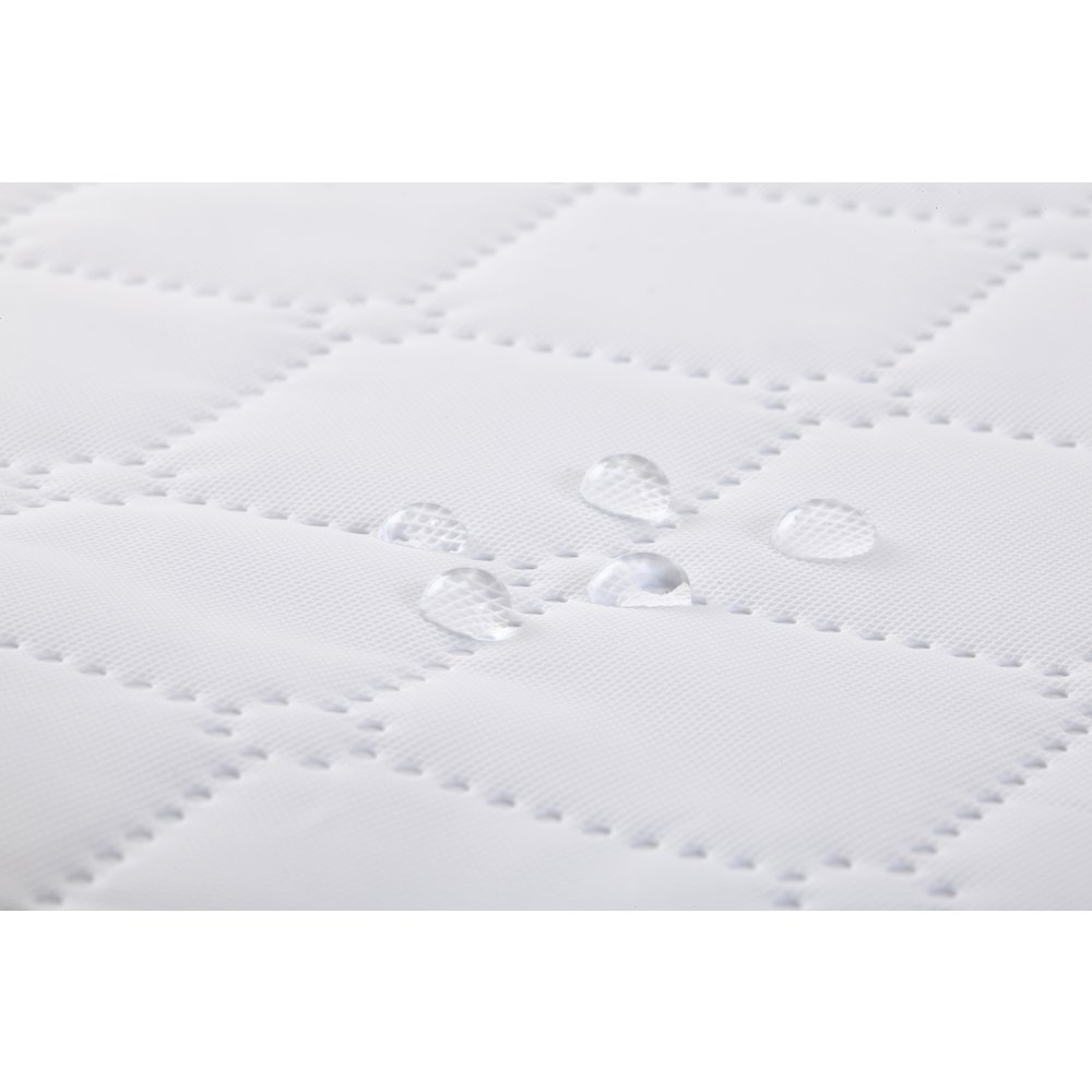 LA Baby Combo Pack with 32’’ 4 Sided Changing Pad and White Terry Cover, White. Picture 5