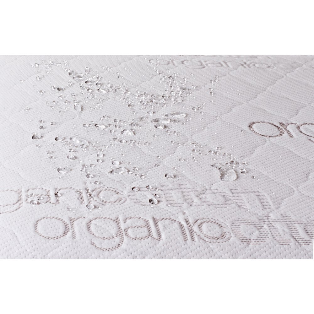 2" Mini/Portable Crib Mattress with Blended Organic Cotton Cover. Picture 2
