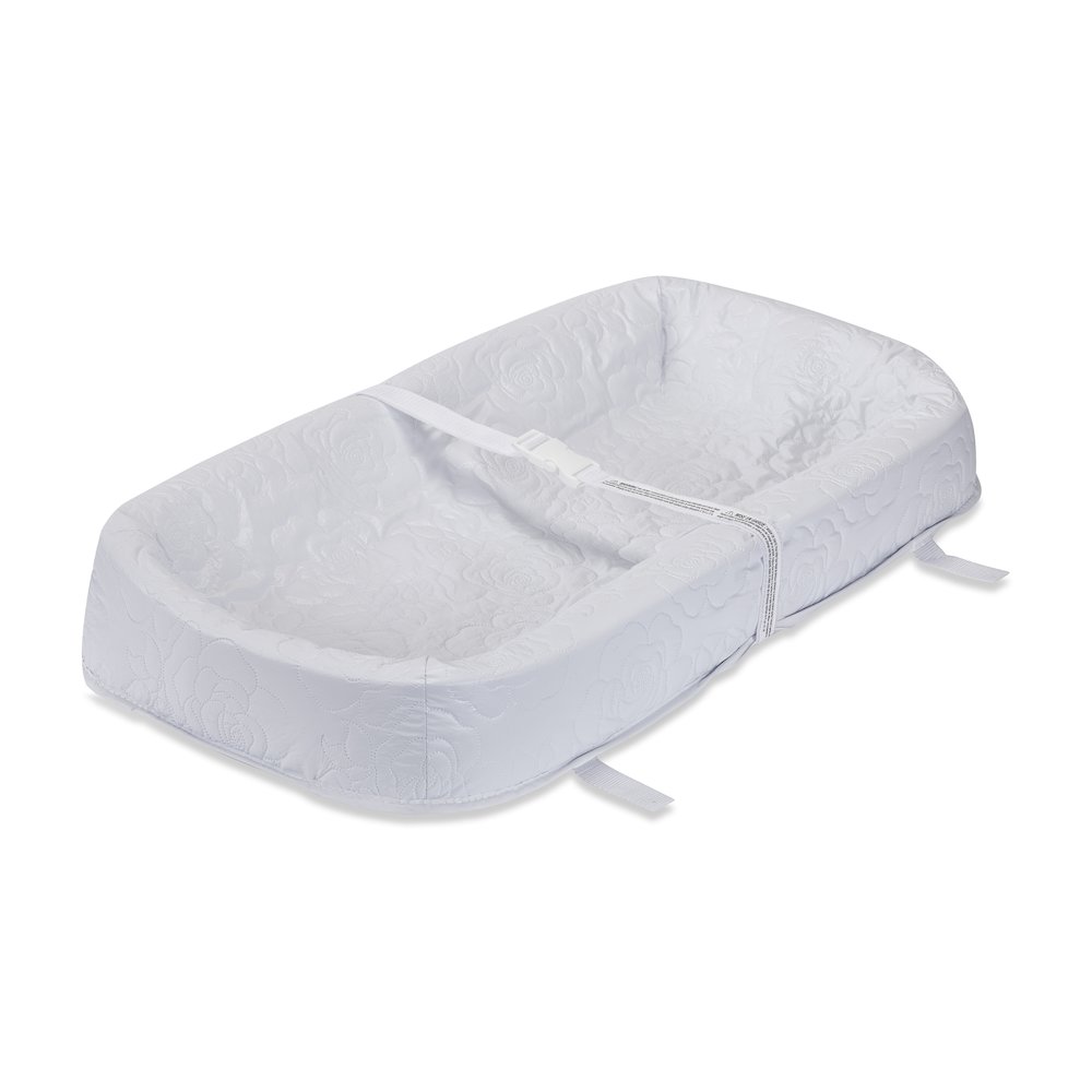 4 Sided Changing Pad, White. Picture 1