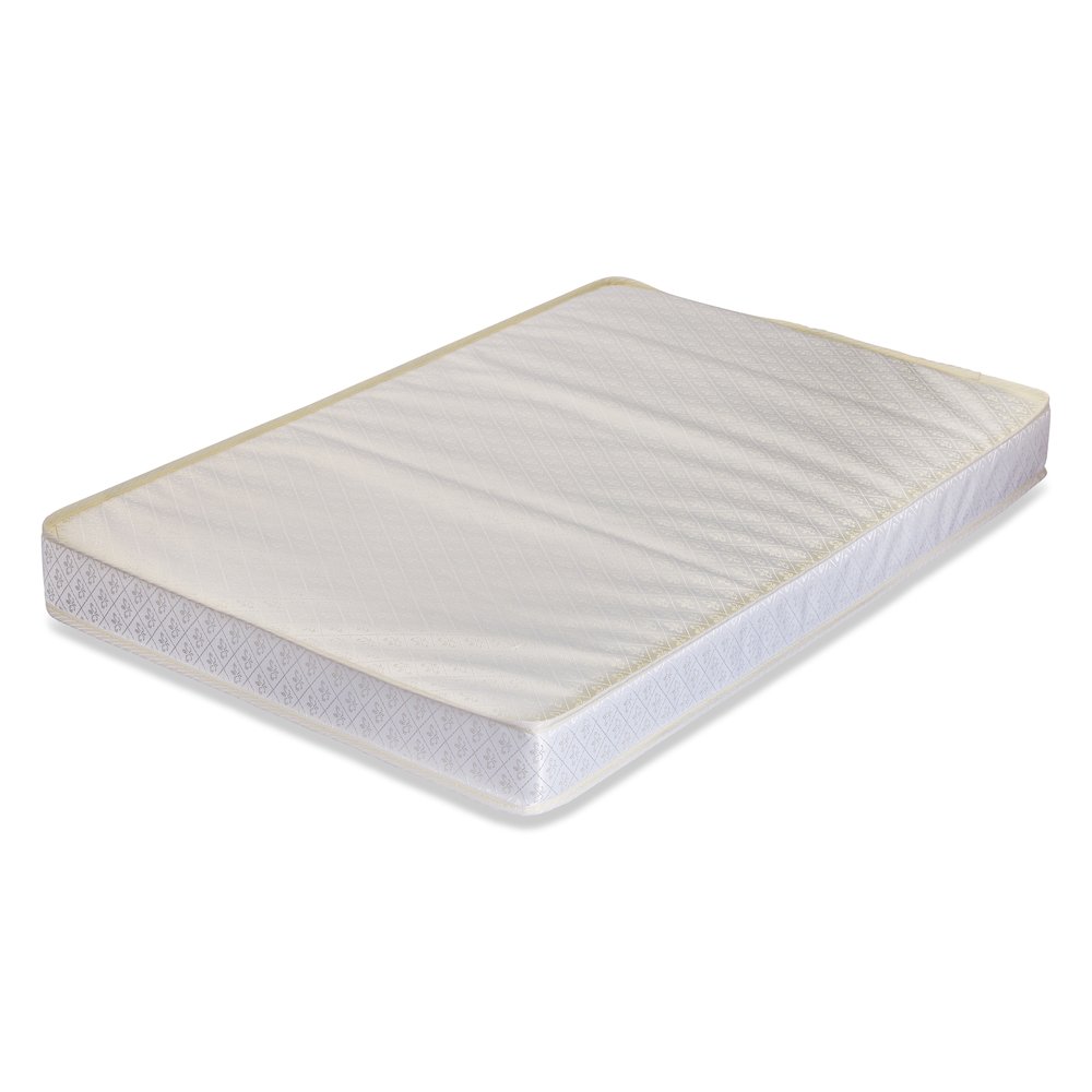 3" Waterproof Mini/Portable Crib Mattress Pad with 100% Organic Cotton Layer, For LA Baby Non-Full Size Cribs Only. Picture 1
