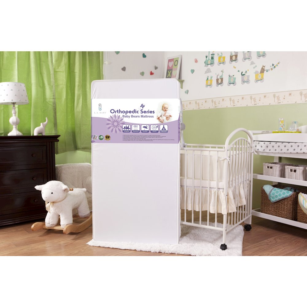 Dreamland Orthopedic Natural Air Flow Waterproof Crib & Toddler Mattress. Picture 3