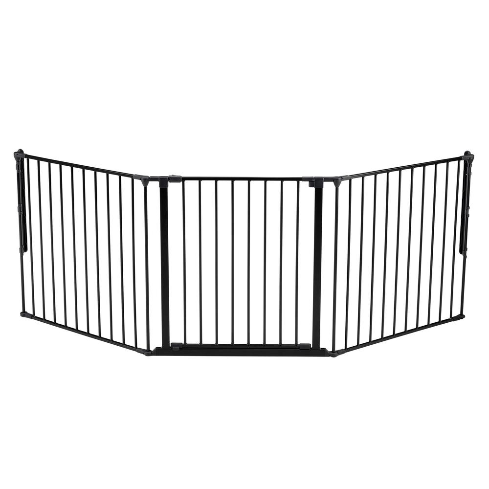 Flex L Safety Gate 35.4" - 87.8", Black. Picture 5