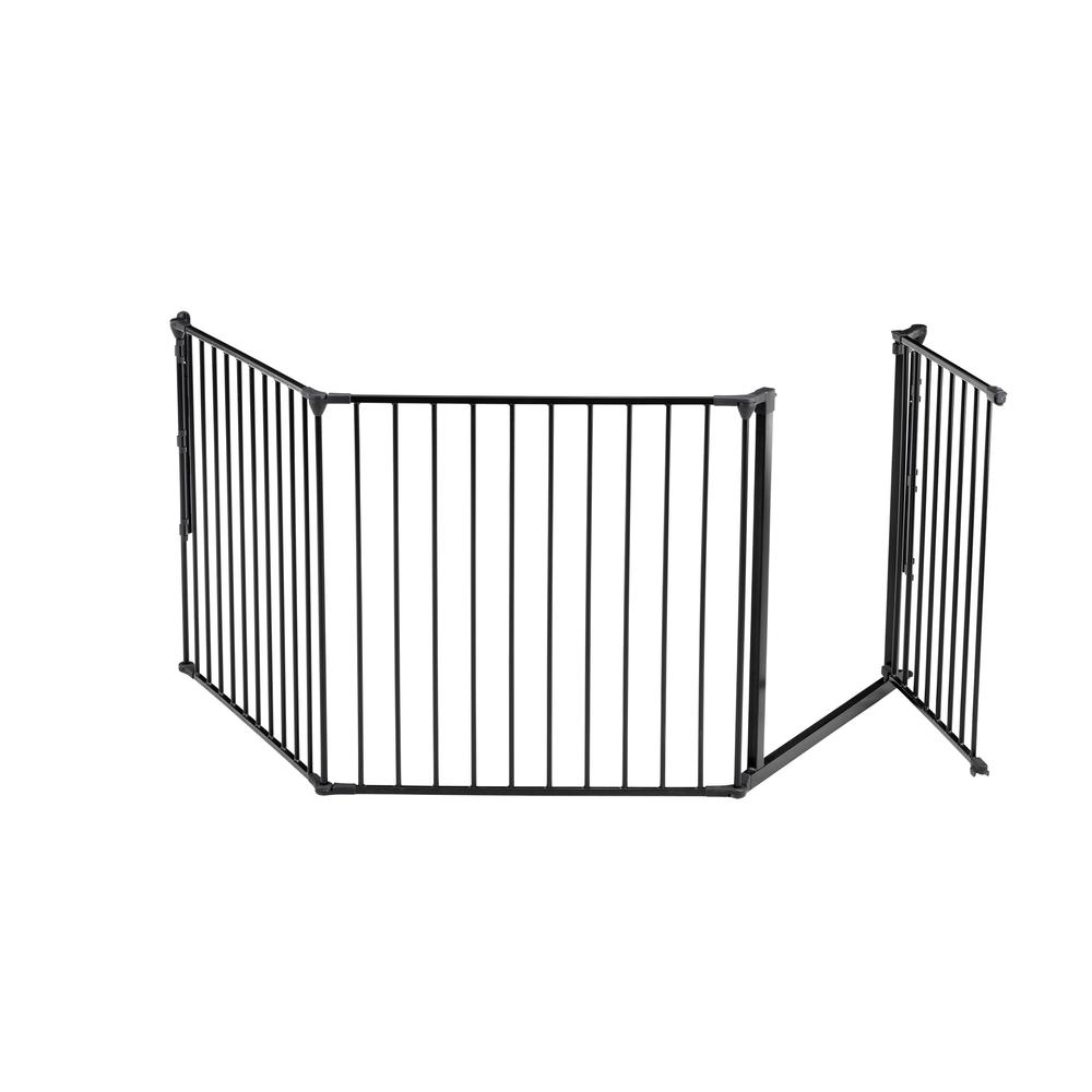 Flex L Safety Gate 35.4" - 87.8", Black. Picture 4