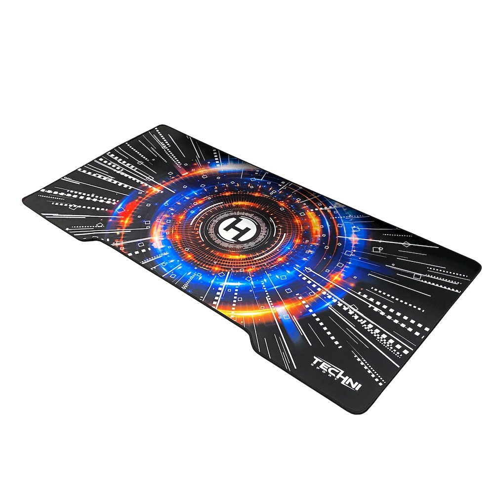 Techni Sport 4-Color Design Printing Gaming Mouse Pad. Picture 1
