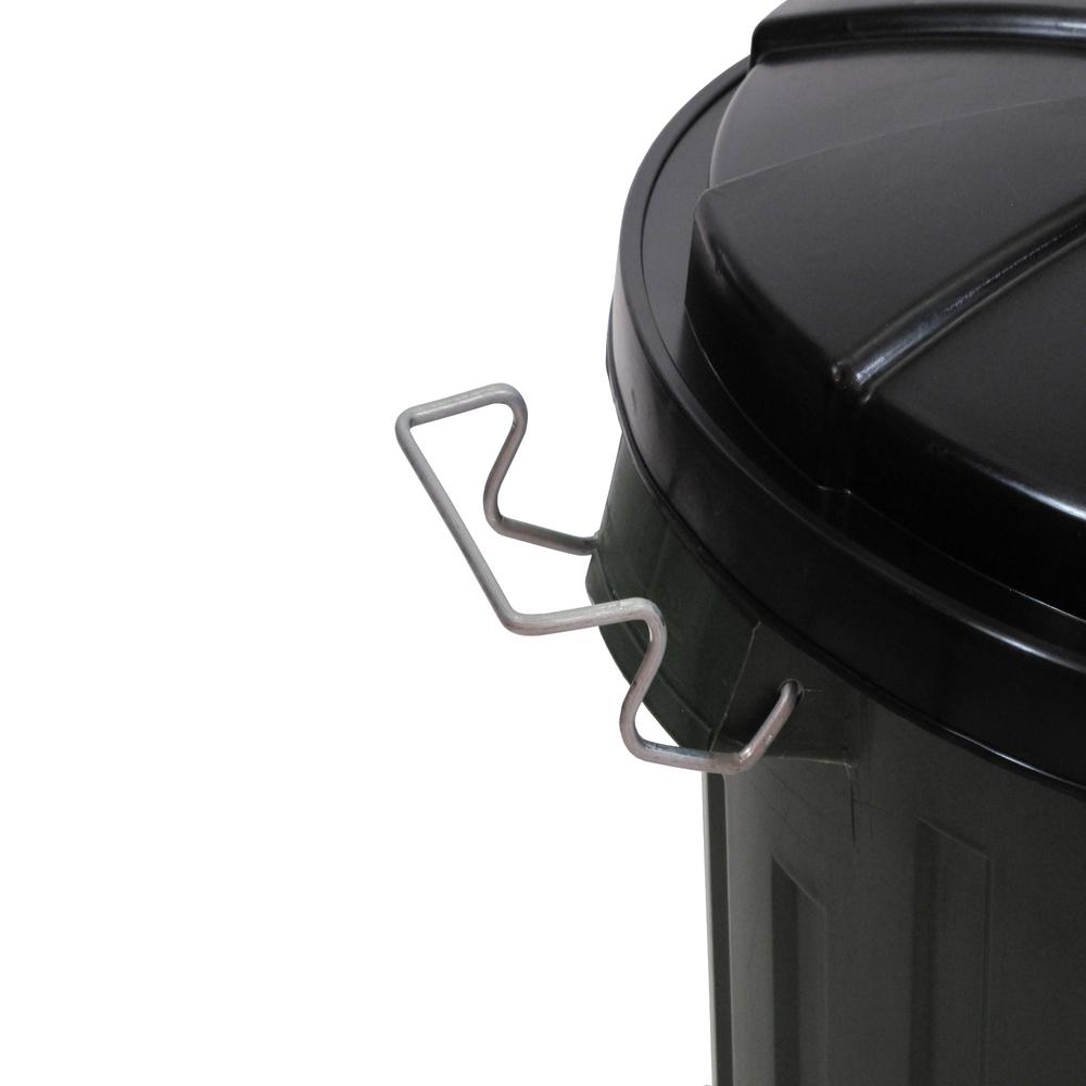 13.2 Gallon Garbage Bin with Latch On Lid. Picture 4