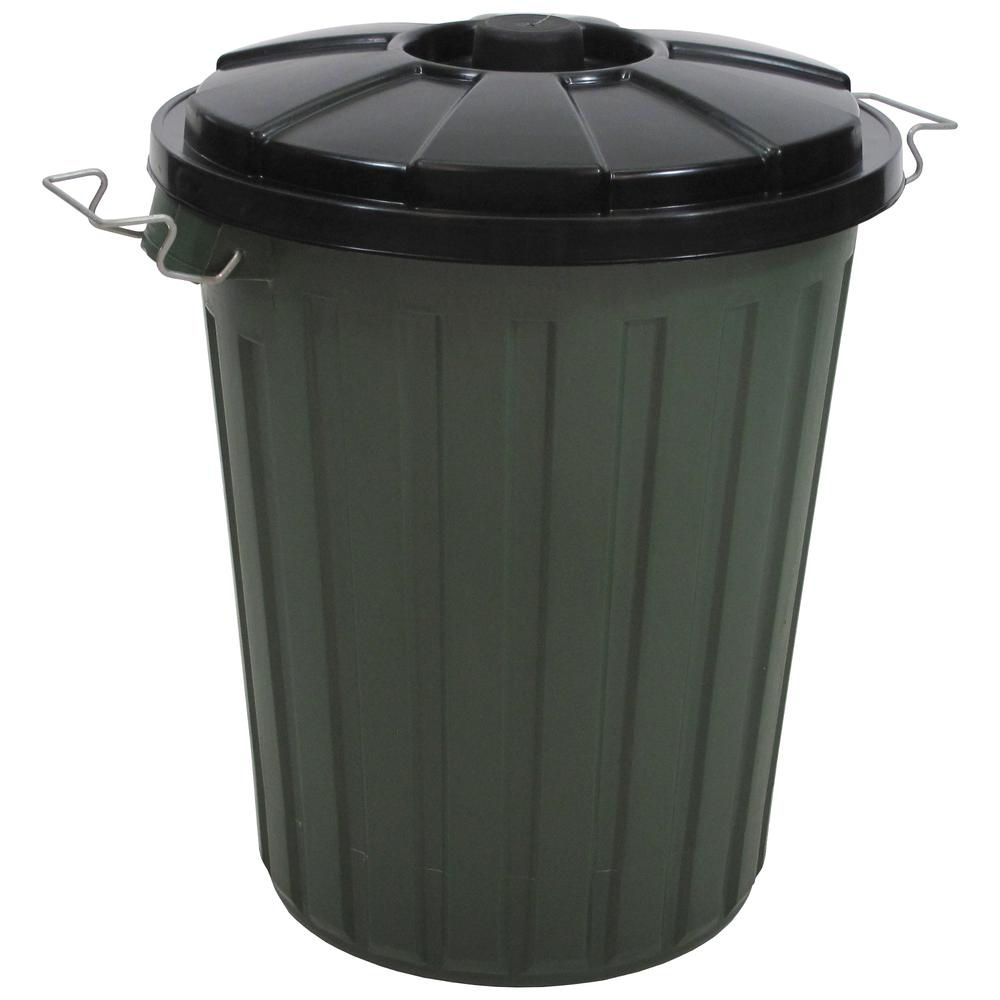 13.2 Gallon Garbage Bin with Latch On Lid. Picture 5