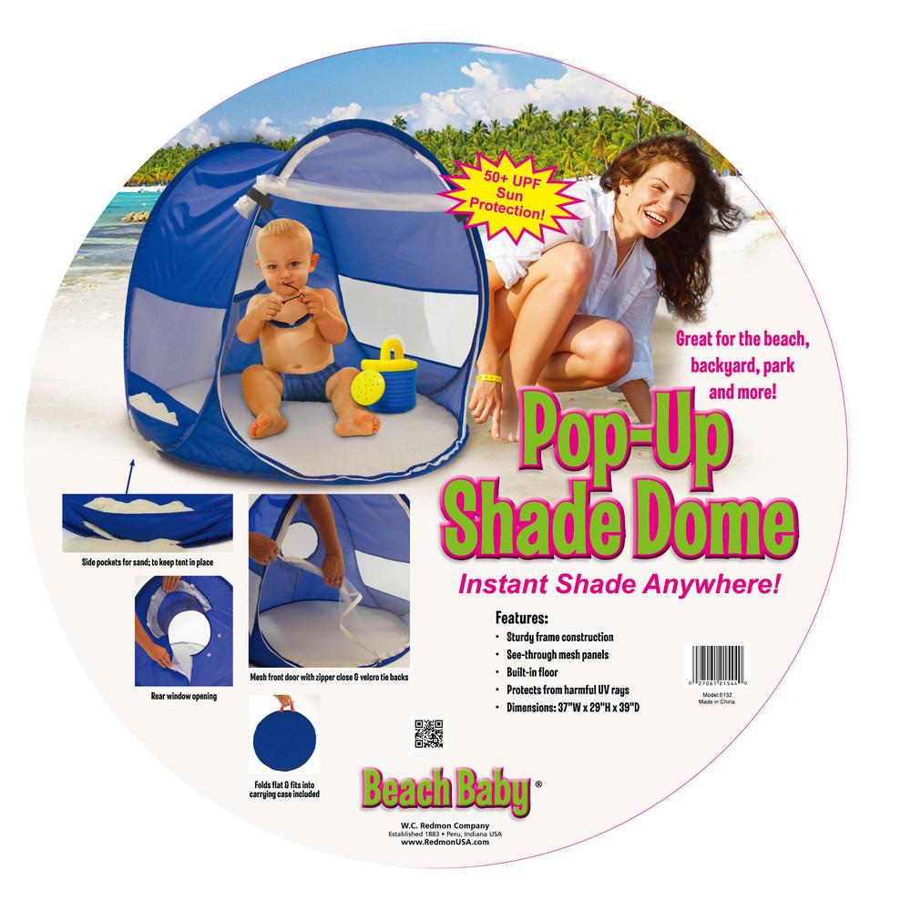 Beach Baby® Shade Dome, Blue. Picture 3