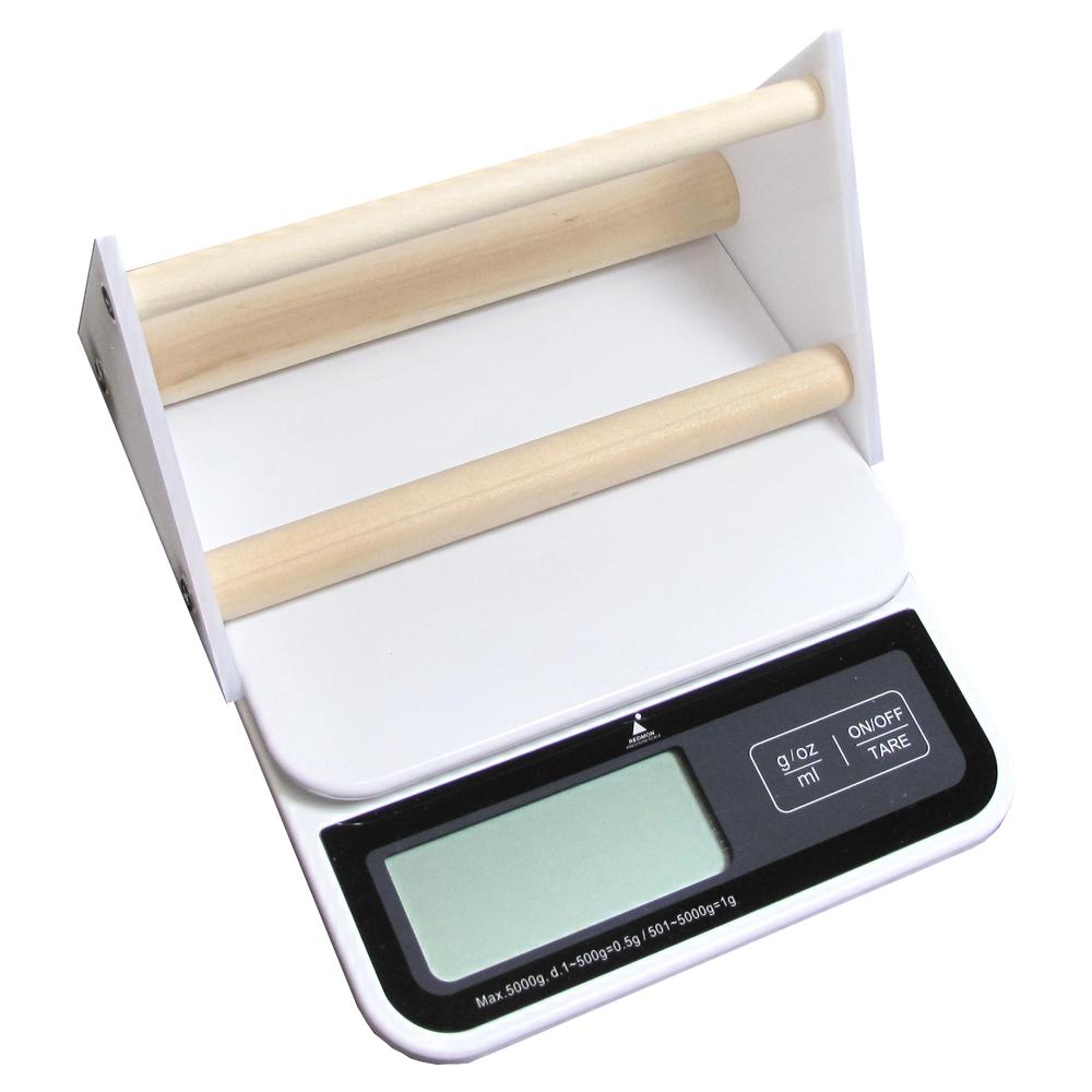 Deluxe Digital Small Animal And Aviary Scale With Perch, White. Picture 1