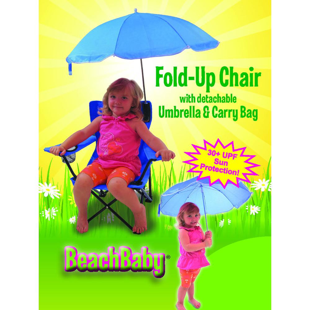 Beach Baby® ALL-SEASON Umbrella Chair with Matching Shoulder Bag. Picture 3