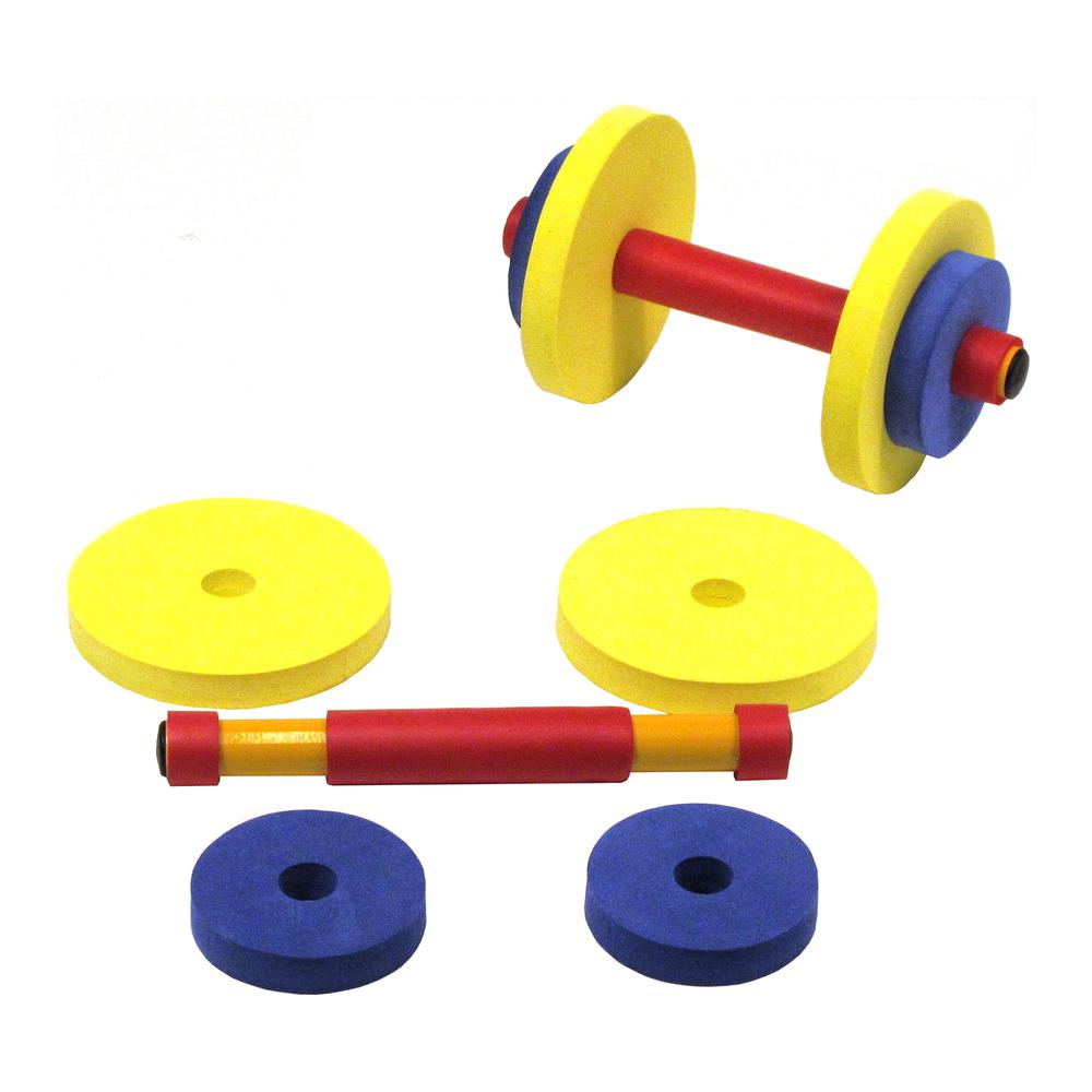 Fun and Fitness for kids - dumbbell set, Multi. Picture 3