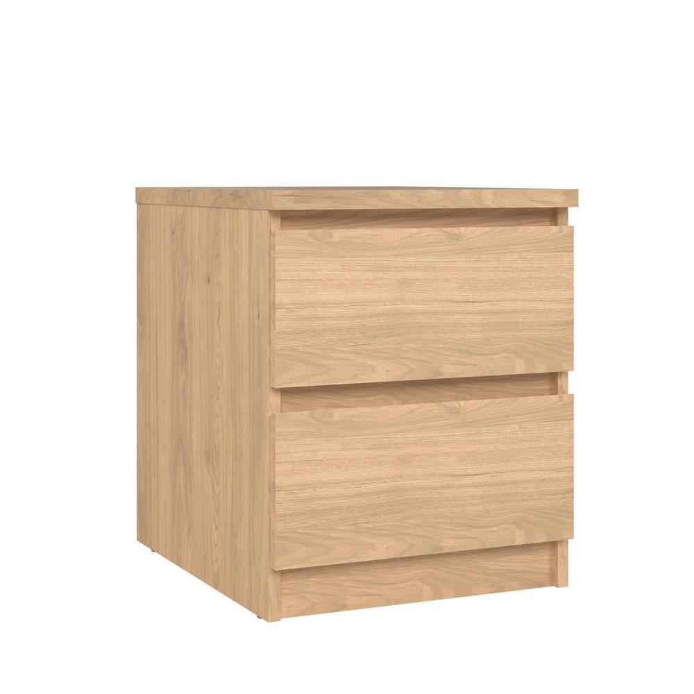 Scottsdale 2 Drawer Nightstand, Jackson Hickory. Picture 1