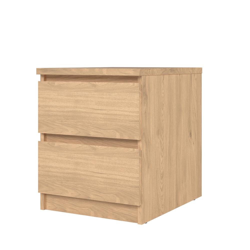Scottsdale 2 Drawer Nightstand, Jackson Hickory. Picture 3