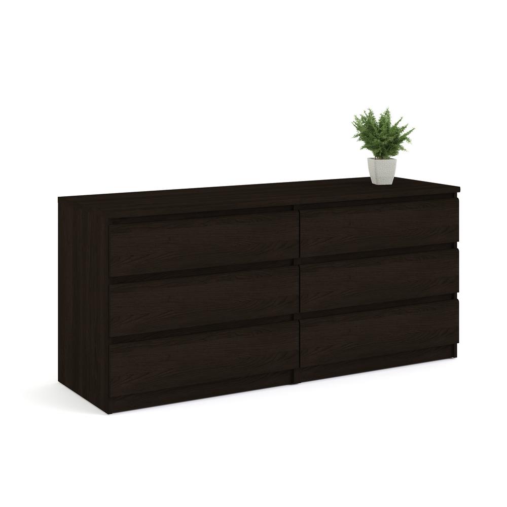 Scottsdale 6 Drawer Double Dresser, Coffee. Picture 5