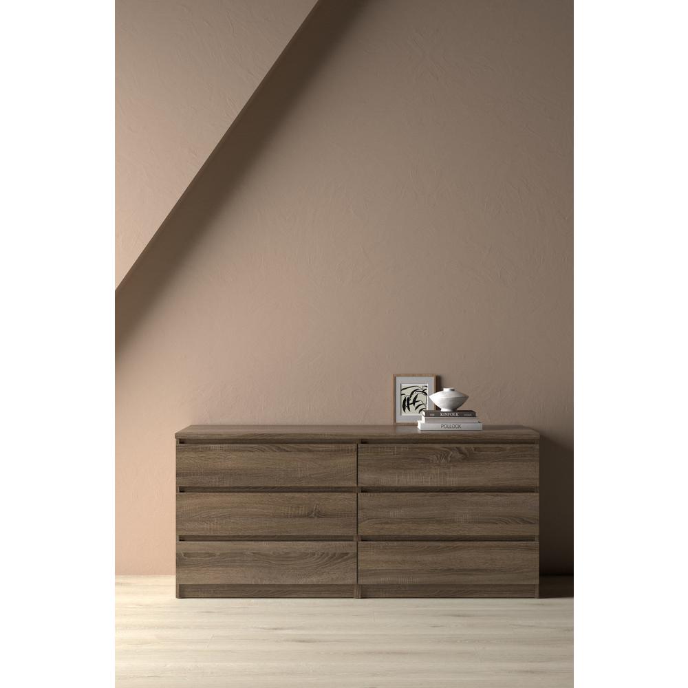 Scottsdale 6 Drawer Double Dresser, Truffle. Picture 18
