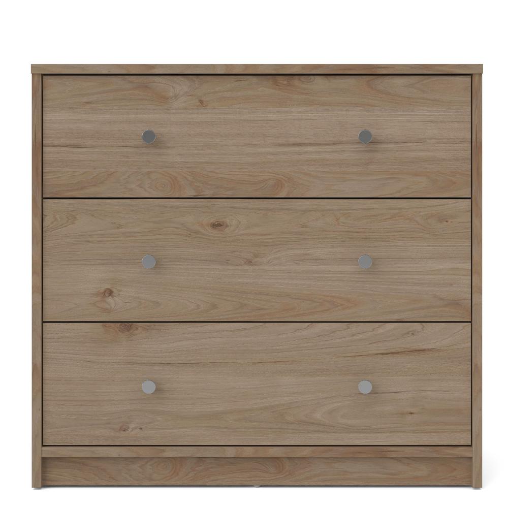 Portland 3 Drawer Chest, Jackson Hickory. Picture 18