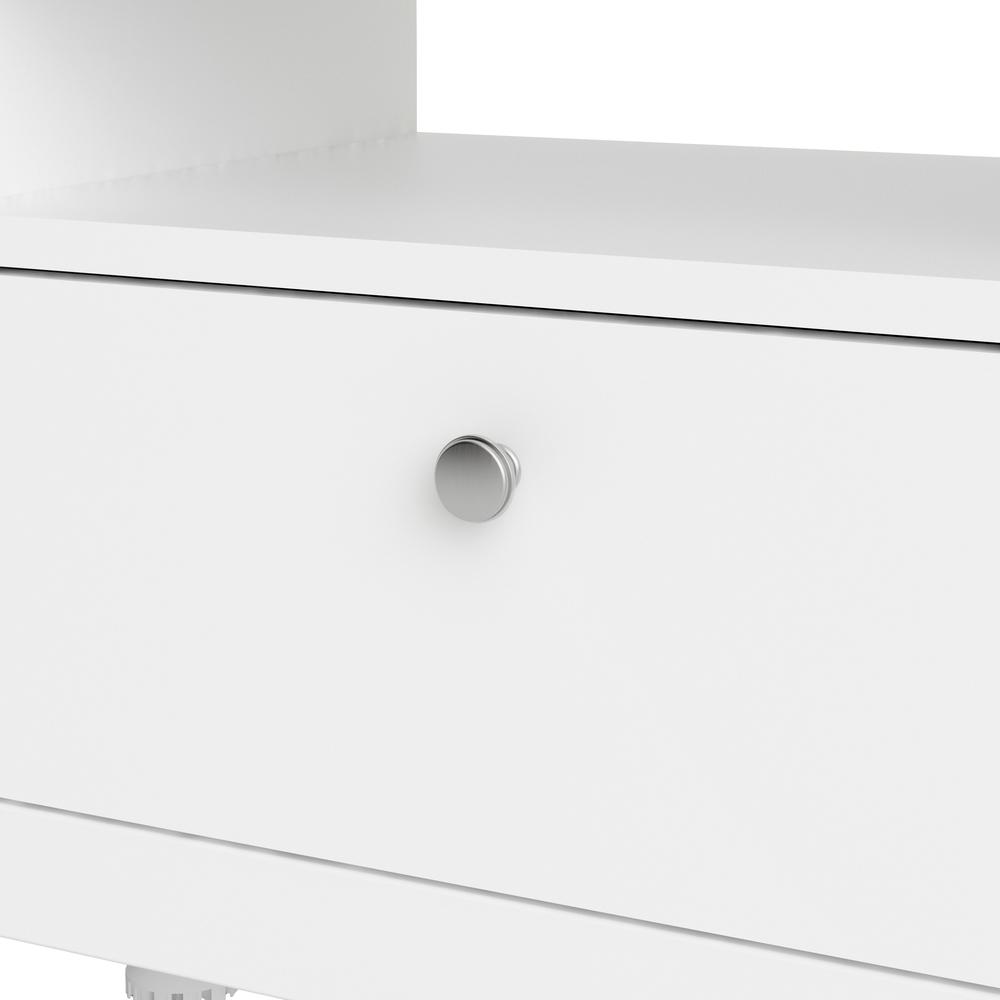 Madrid 3 Drawer TV Stand, White. Picture 21