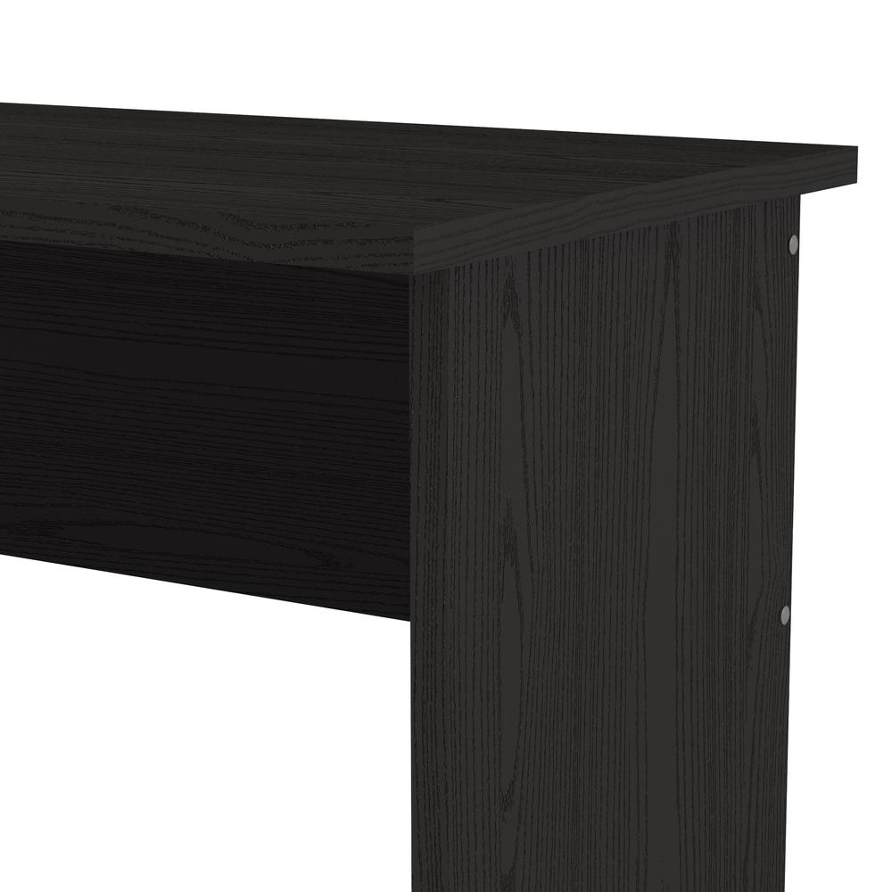 Whitman Desk with 3 Drawers, Black Woodgrain. Picture 5