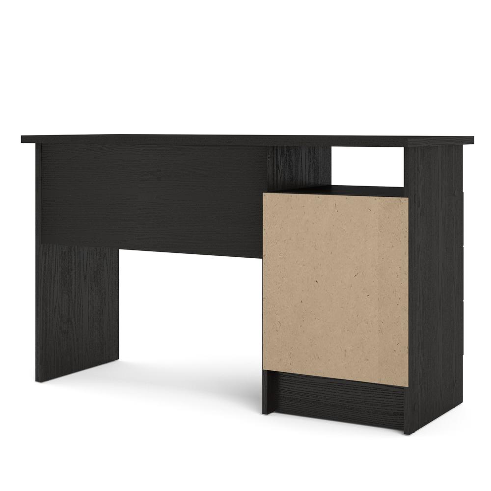 Whitman Desk with 3 Drawers, Black Woodgrain. Picture 7