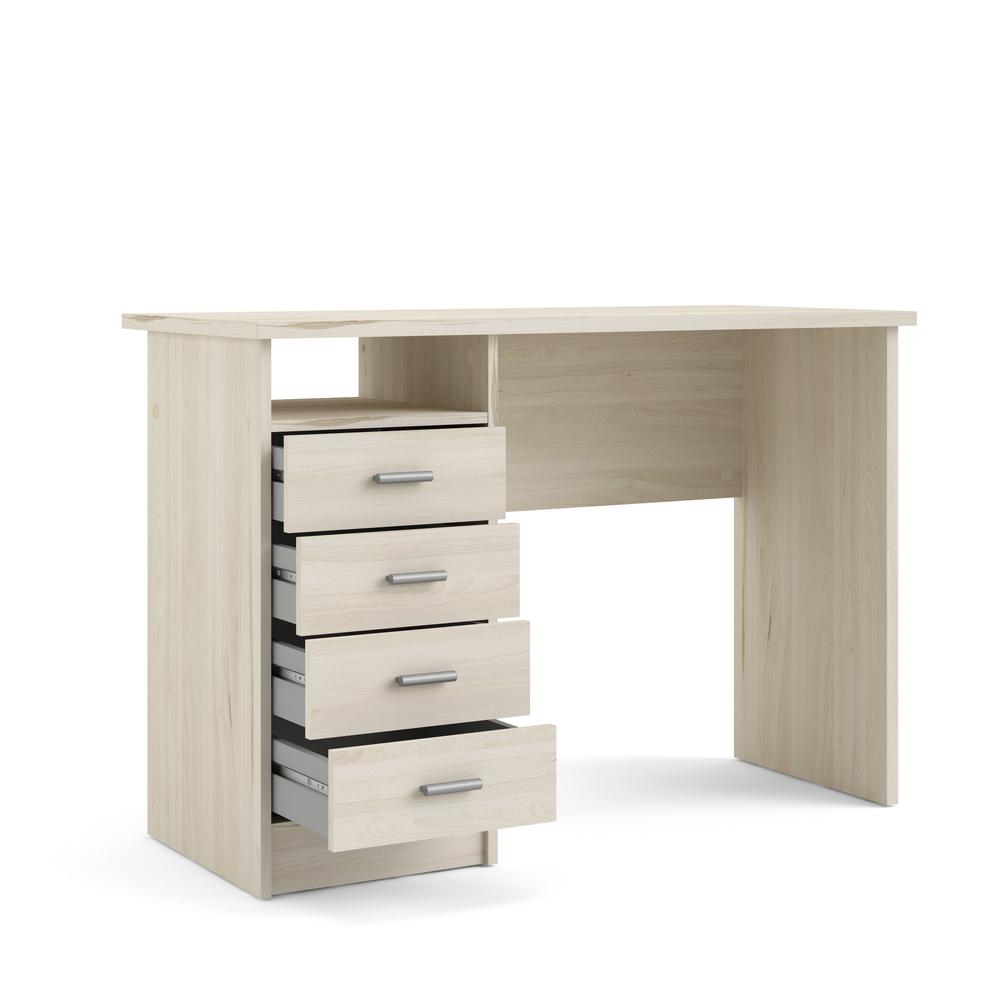 Warner Desk with 4 Drawers, Light Woodgrain. Picture 11