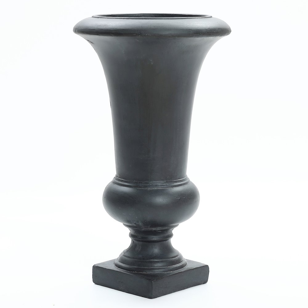 LuxenHome 22.75" H Gray Slim MgO Urn Planter. Picture 7