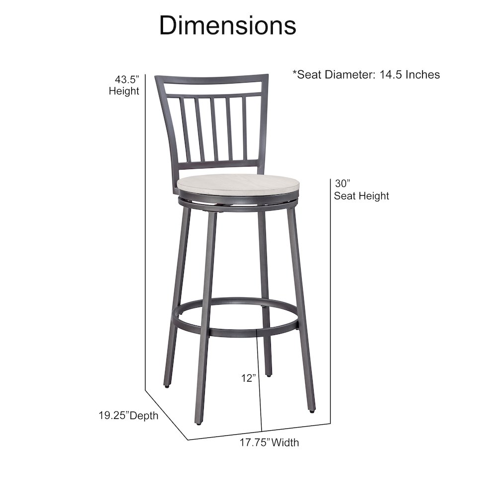 Jacey Bar Stool. Picture 3
