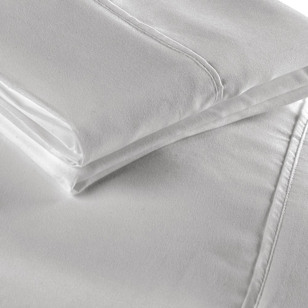 100% Cotton Pillowcase Set Standard, Dove Grey. Picture 5