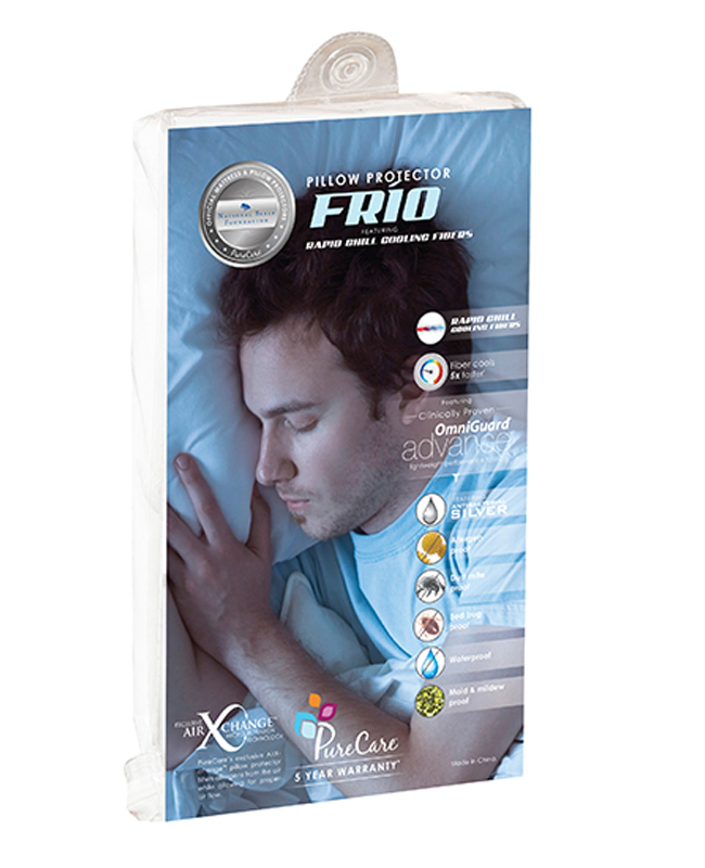 FRíO Pillow Protector King, White. Picture 3