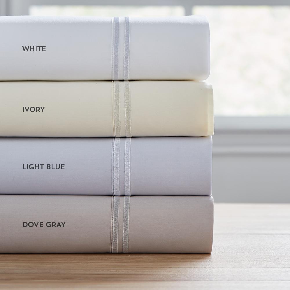 Premium Modal Sheet Set  Queen, Ivory. Picture 1