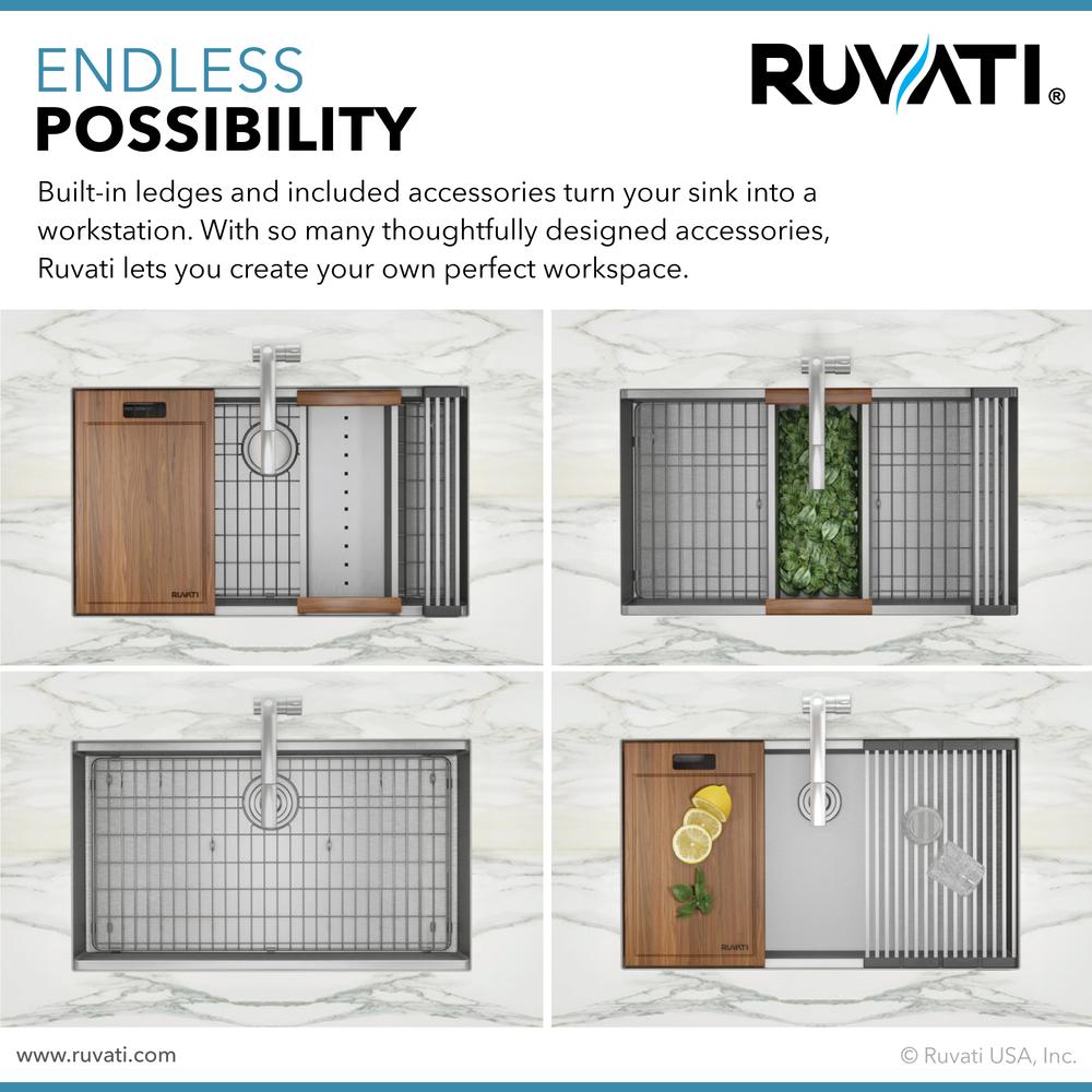 Additional Workstation Sink Accessories From Ruvati - Ruvati USA