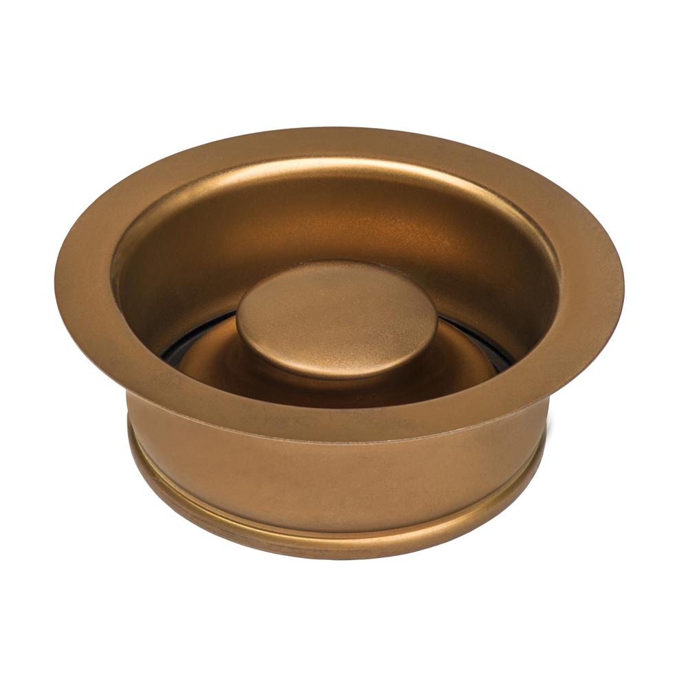Ruvati Garbage Disposal Flange for Kitchen Sinks Copper Tone Stainless Steel. Picture 1