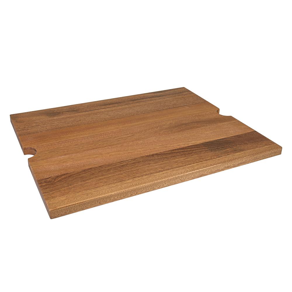 Ruvati Solid Wood Cutting Board Sink Cover for RVH8319 workstation sink. Picture 1