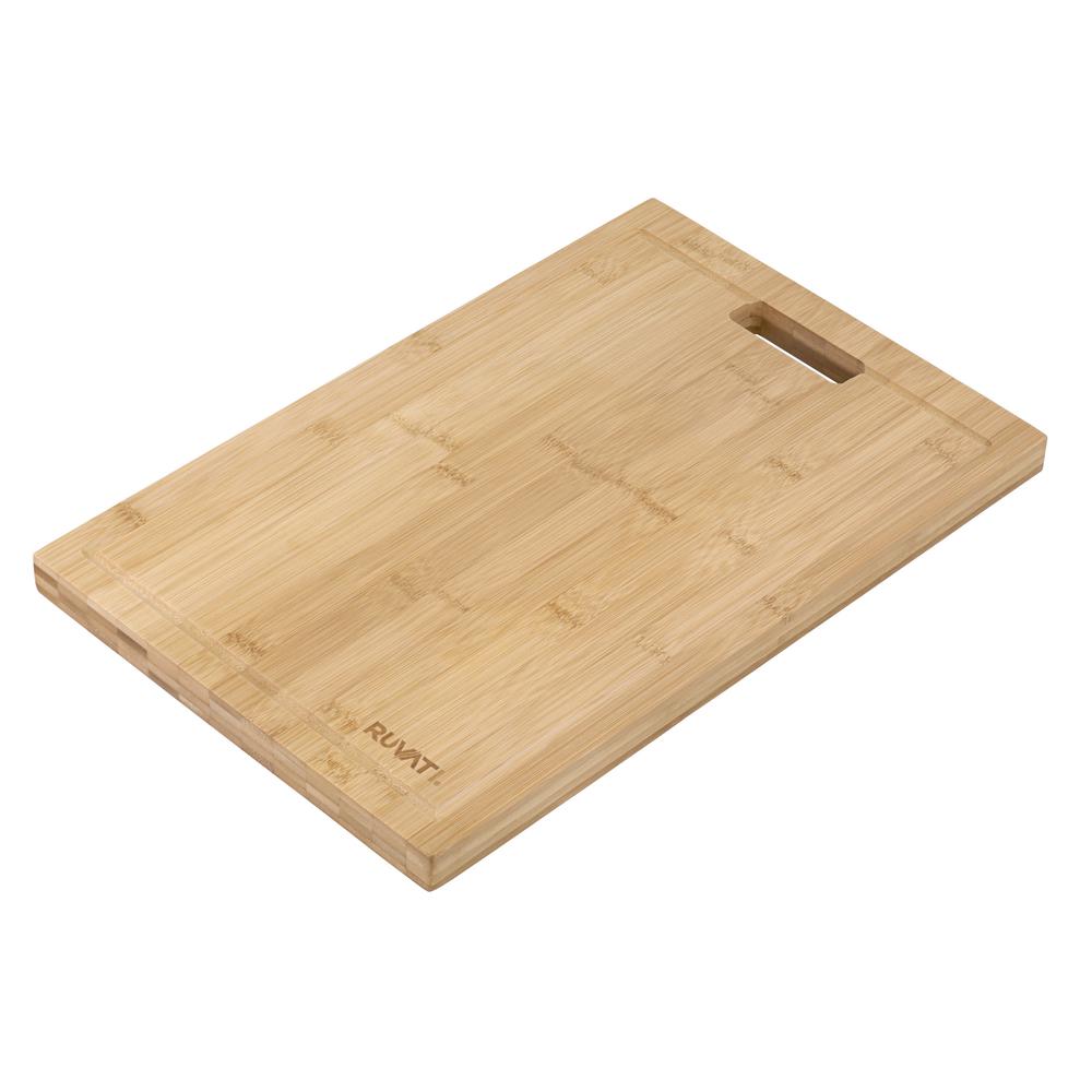 Ruvati 17 x 11 inch Solid Wood Replacement Cutting Board. Picture 10