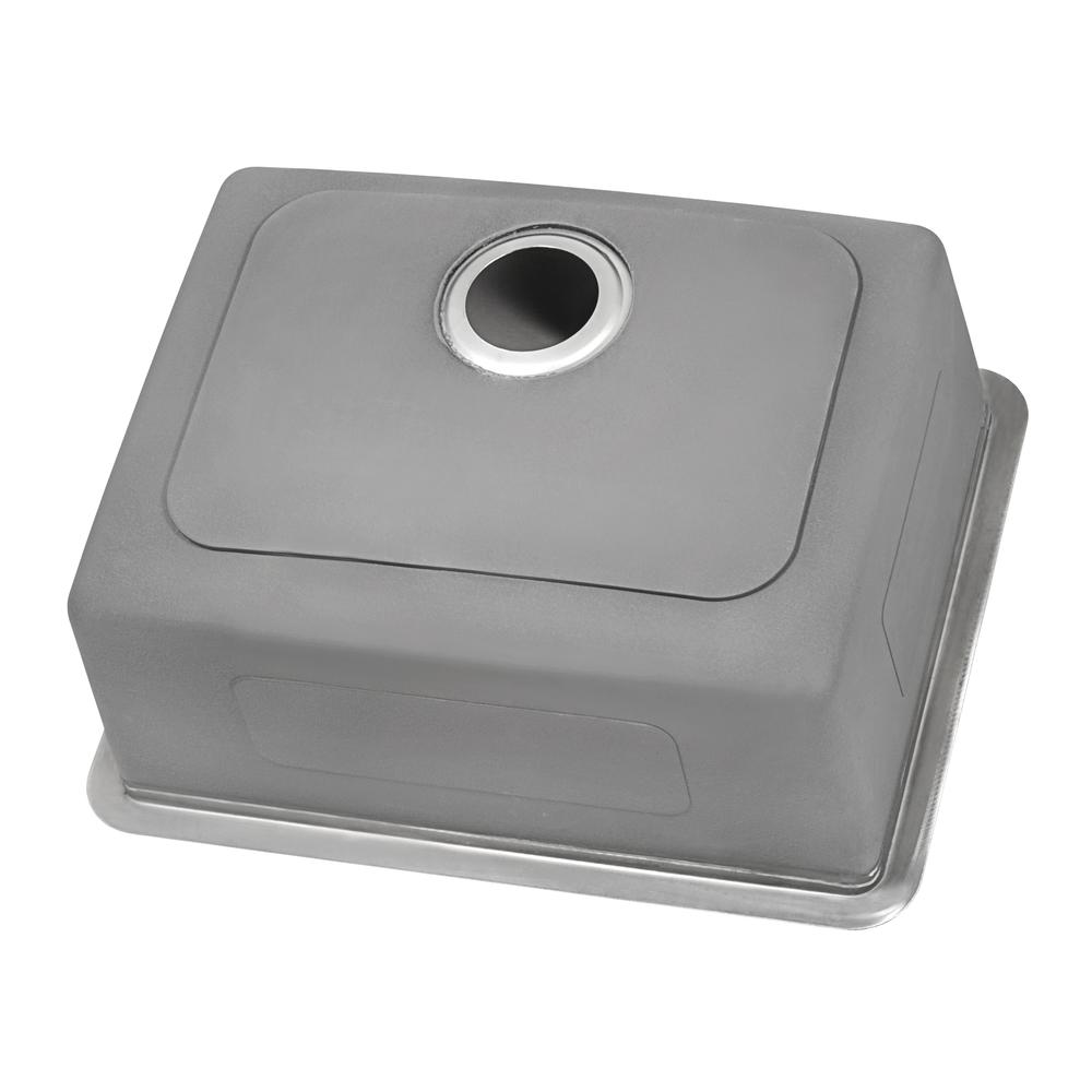 Ruvati 23-inch Undermount Kitchen Sink 16 Gauge Stainless Steel Single Bowl. Picture 7