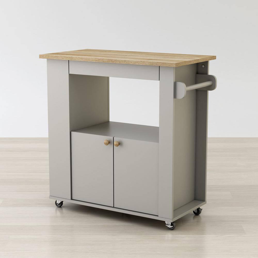 Astor 35" Kitchen Cart. Picture 6