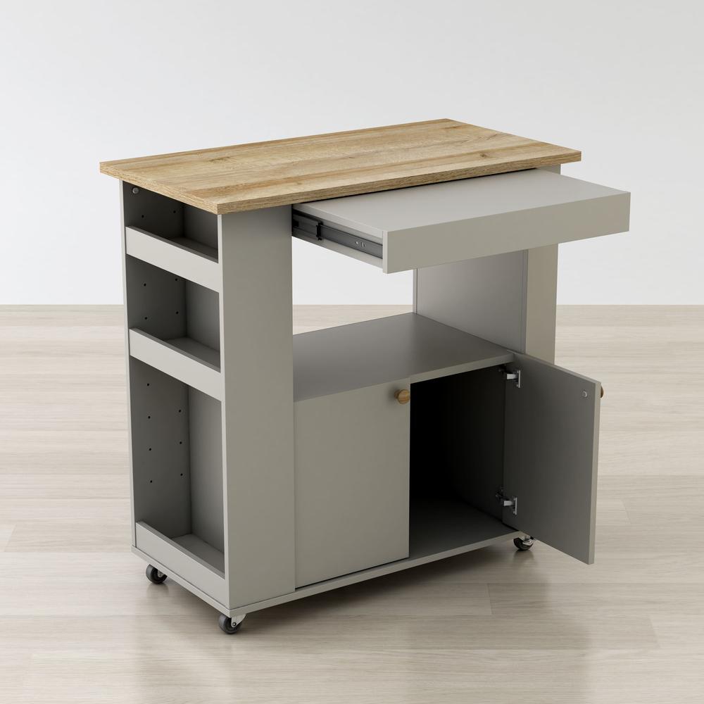 Astor 35" Kitchen Cart. Picture 1