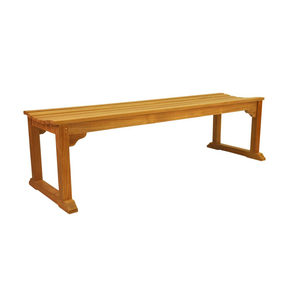 Mason 3-Seater Backless Bench. Picture 2