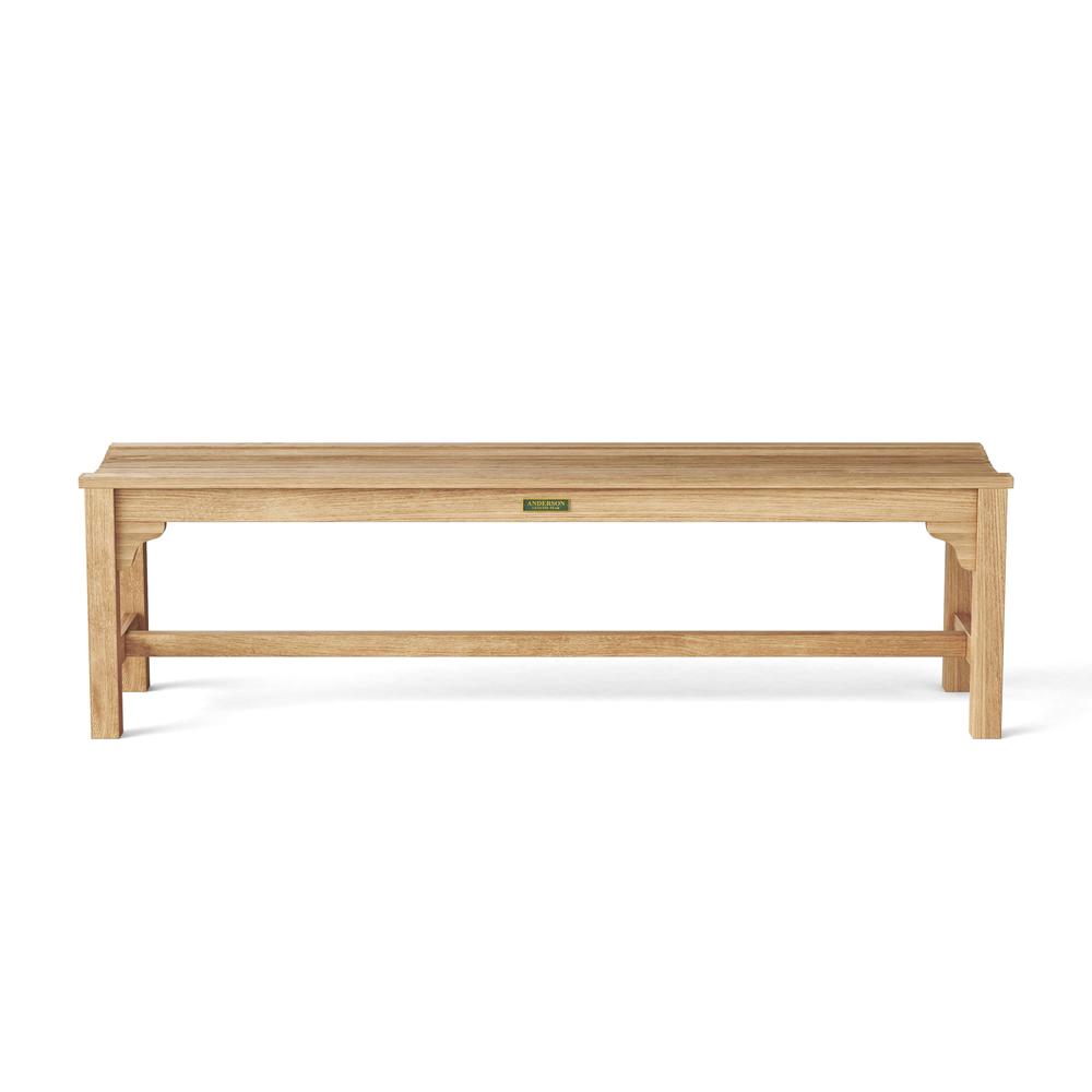 Hampton 3-Seater Backless Bench. Picture 1